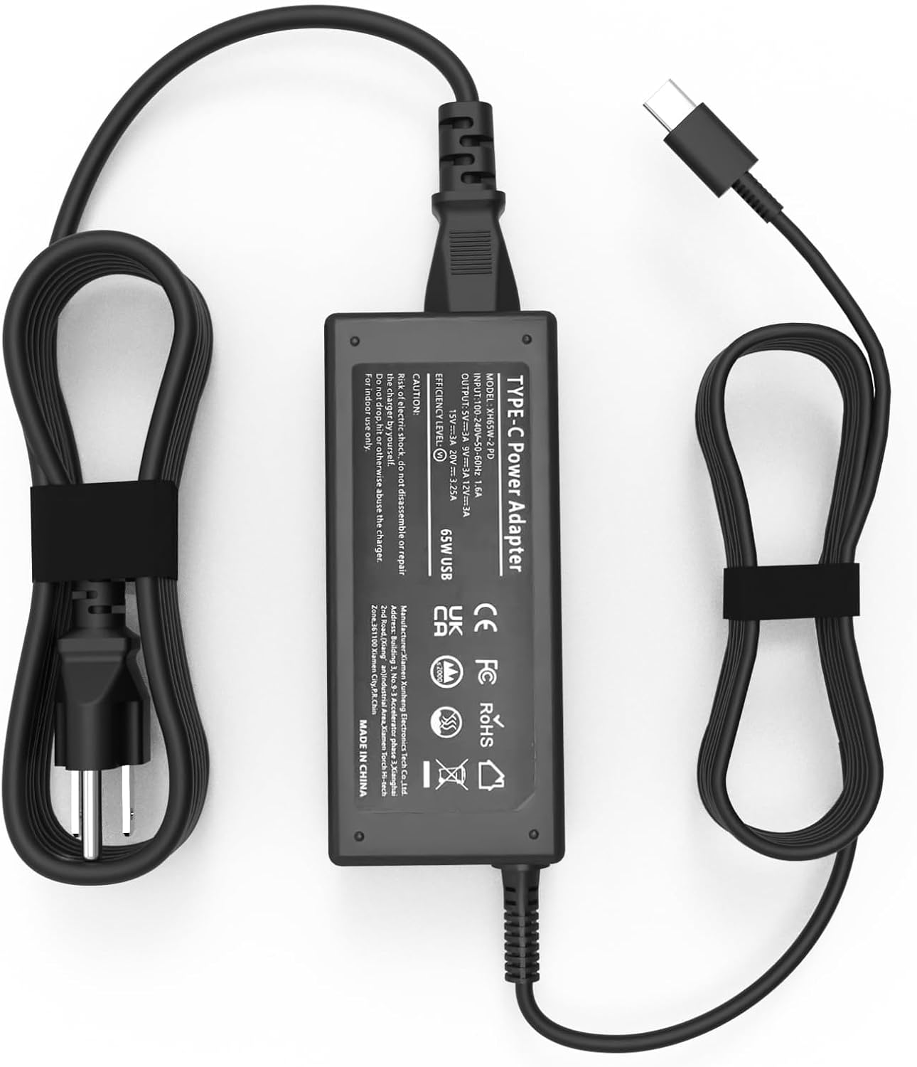 GDTOWD 65W USB-C Laptop Charger Compatible with Lenovo ThinkPad X1 Carbon