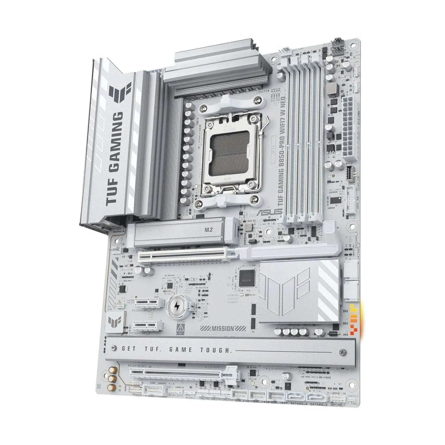 ASUS TUF Gaming B850-PRO WIFI7 W NEO AMD ATX Motherboard - White ASUS