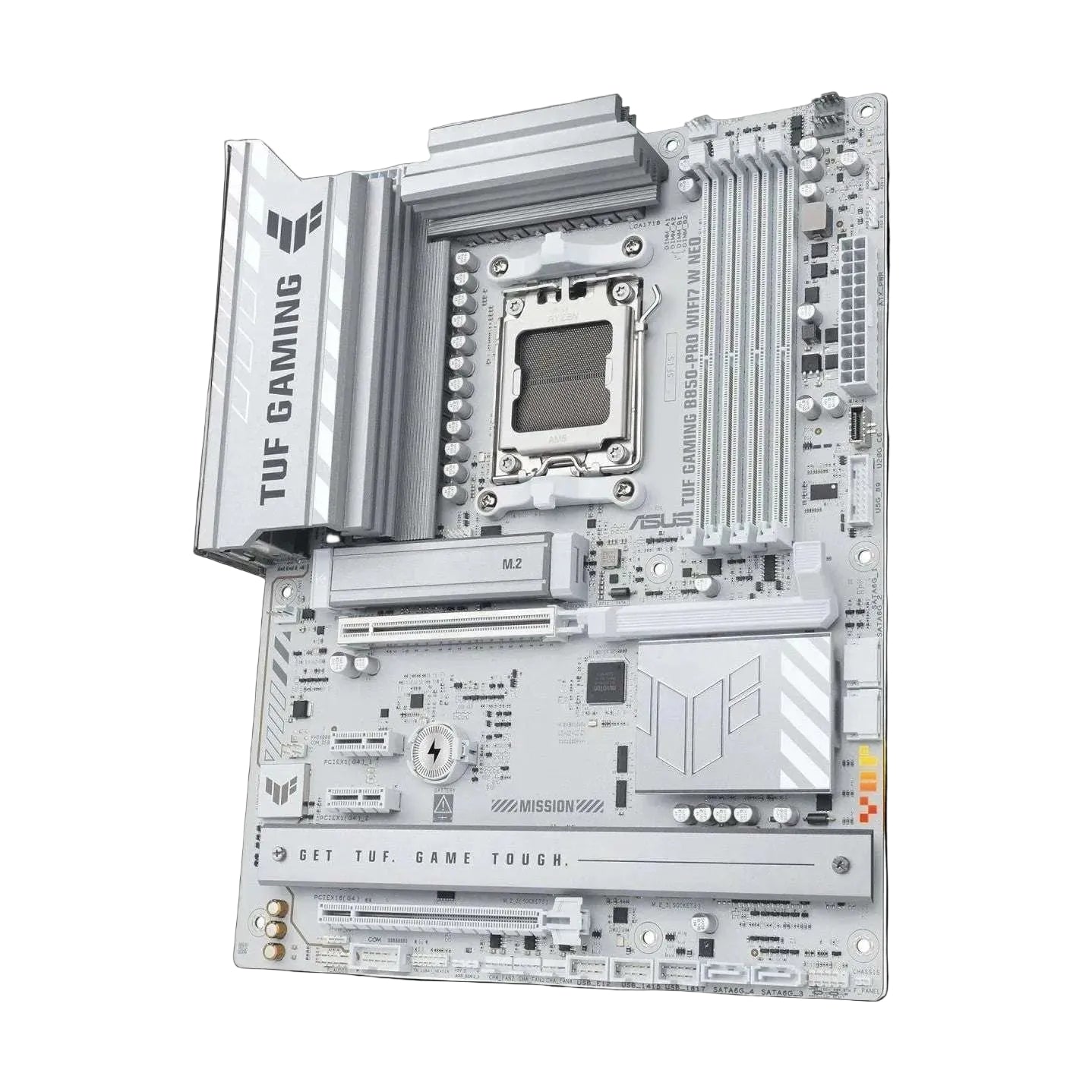 ASUS TUF Gaming B850-PRO WIFI7 W NEO AMD ATX Motherboard - White ASUS