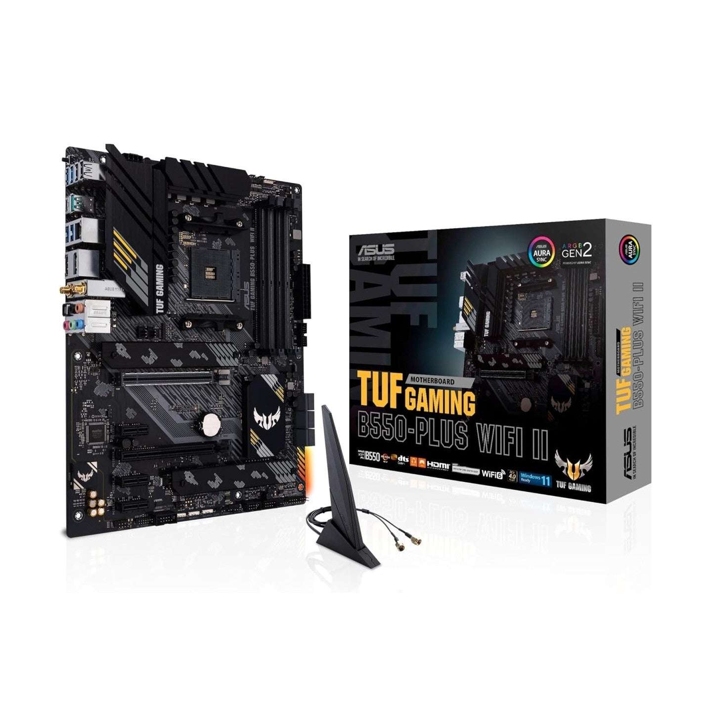 Asus TUF Gaming B550-PLUS WiFi II AMD AM4 ATX Motherboard - OPCbleu