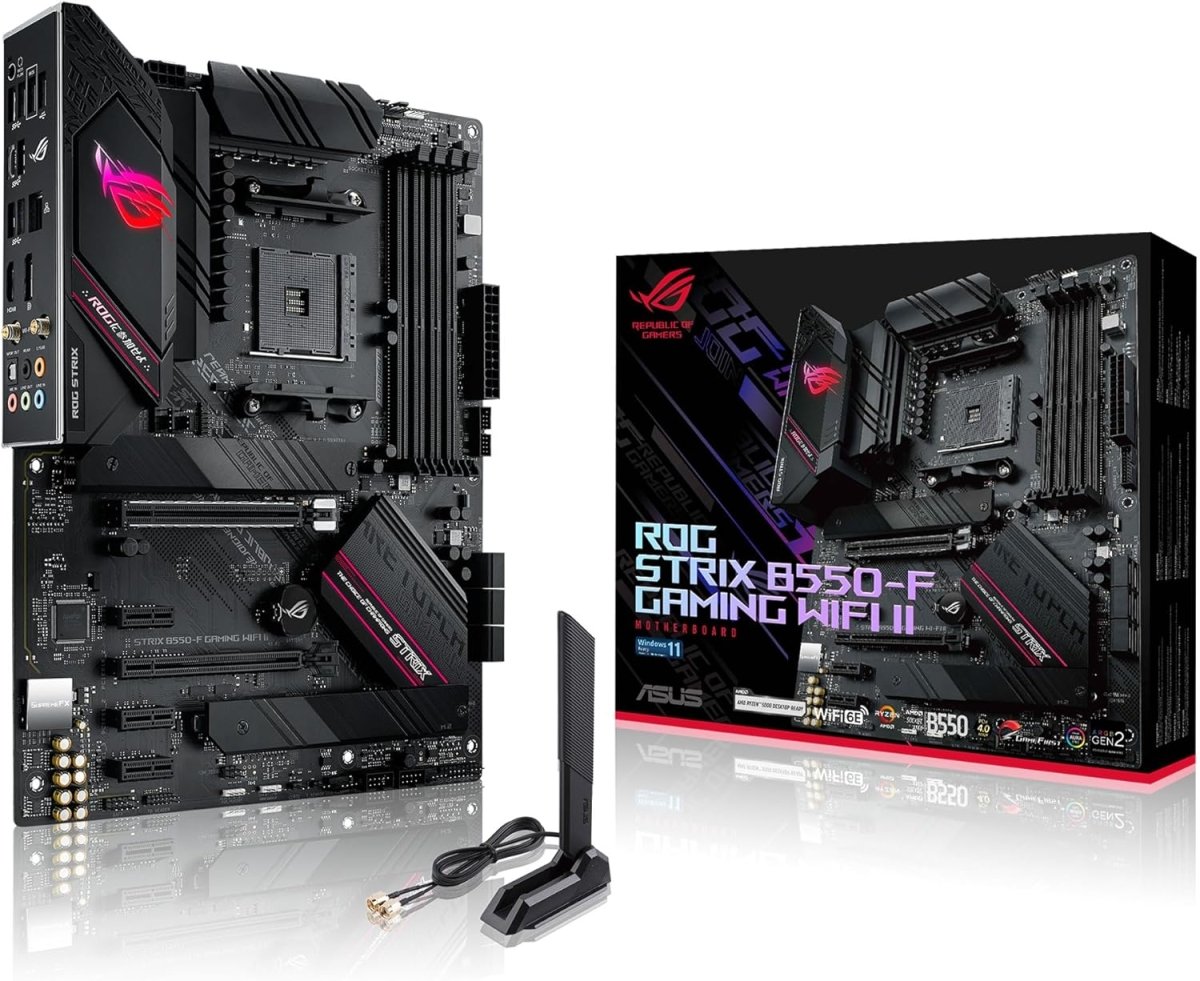 Asus ROG Strix B550-F Gaming WiFi II ATX Motherboard PCIe 4.0 - OPCbleu