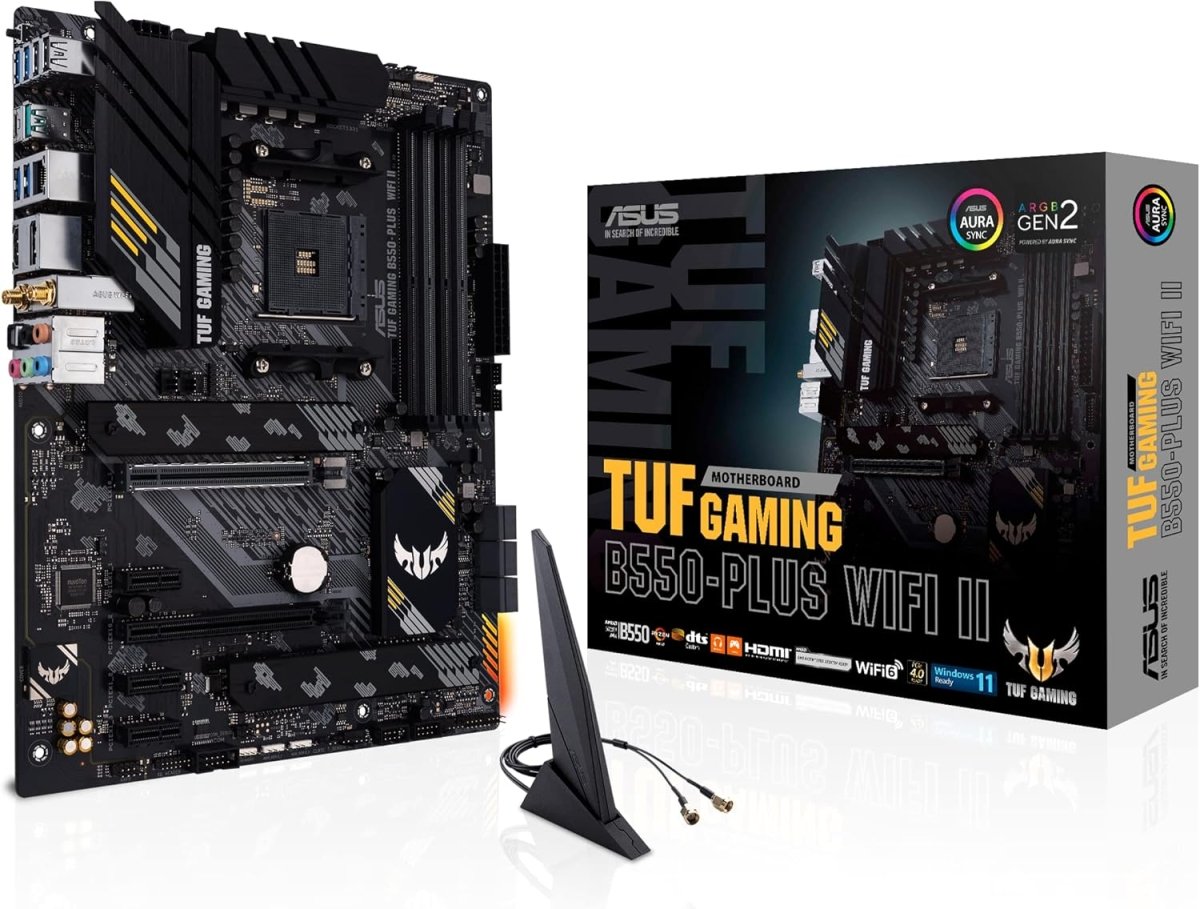 Asus TUF Gaming B550-PLUS WiFi II AMD AM4 ATX Motherboard - OPCbleu