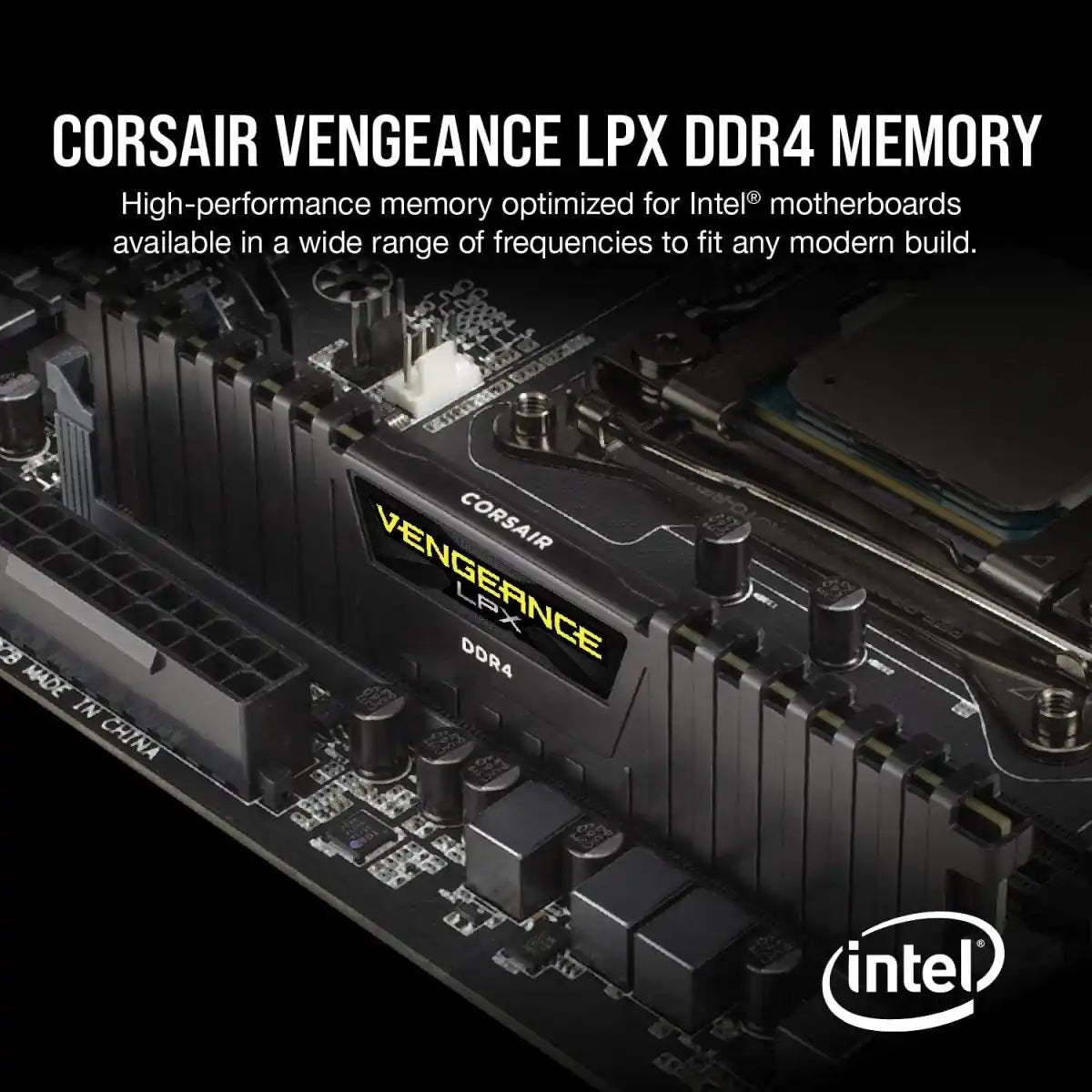 Corsair Vengeance LPX 32GB DDR4 3200MHz RAM Memory Kit Black - OPCbleu