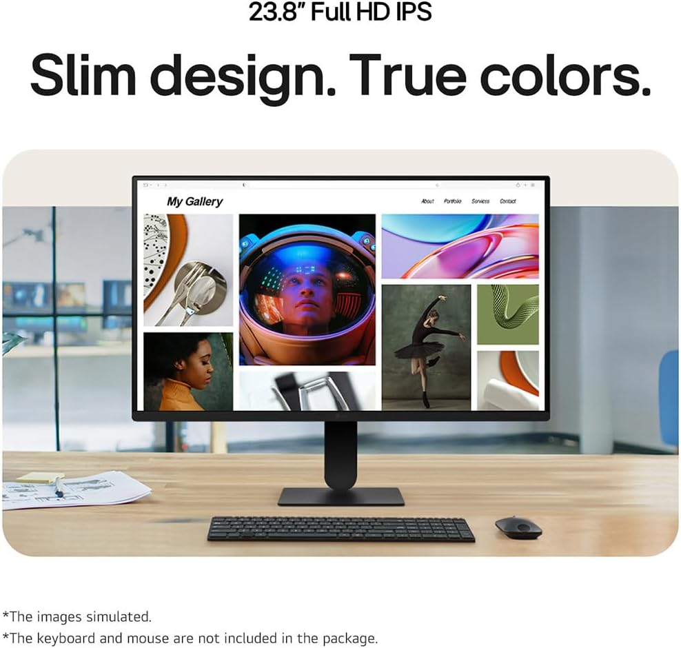 LG 24U411A-B 23.8" IPS Monitor FHD 1920x1080 120Hz - OPCbleu