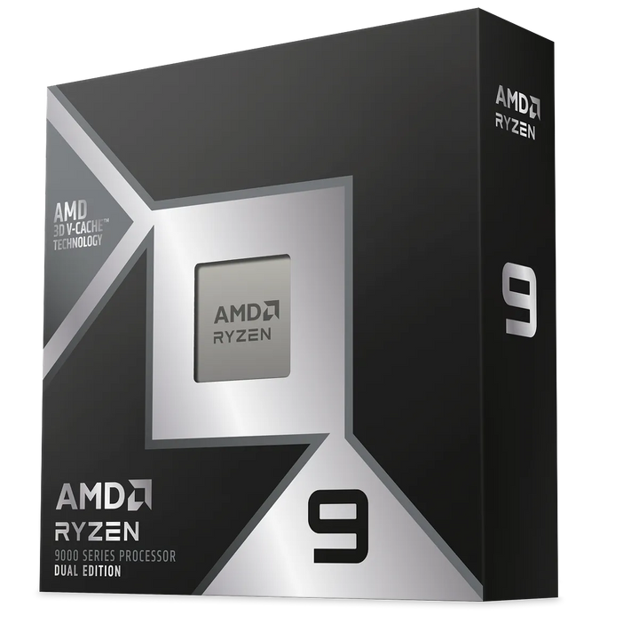 Processeur de bureau AMD Ryzen 9 9950X3D2 Dual Edition 16 cœurs 32 threads AM5
