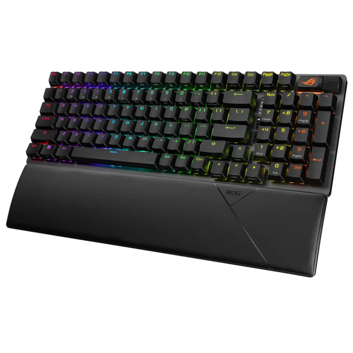 ASUS ROG Strix Scope II 96 Wireless noir - vue officielle en angle