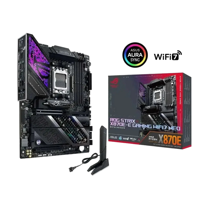 Carte mère ASUS ROG Strix X870E-E 18+2+2 phases d'alimentation WiFi 7 – Noir - OPCbleu
