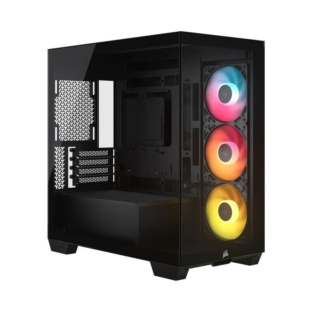 Corsair 2800X RS-R ARGB Micro-ATX PC Case Black