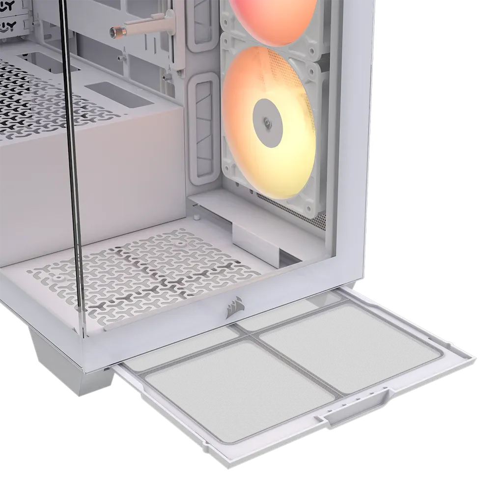 Corsair 3500X RS-R ARGB Mid-Tower PC Case White