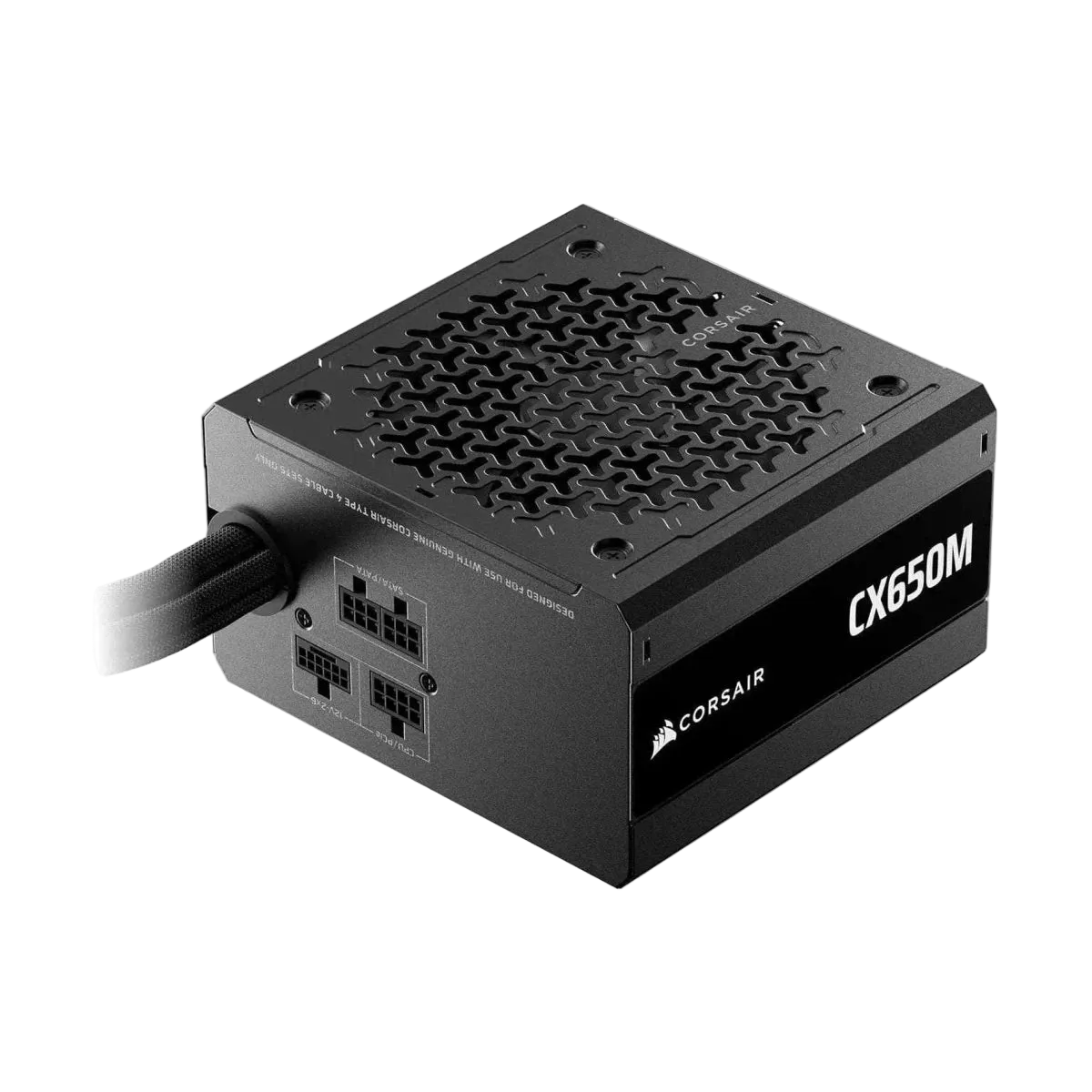 CORSAIR CX650M Semi Modular ATX 3.1 PCIe 5.1 Low-Noise 650W Power Supply - Black - OPCbleu