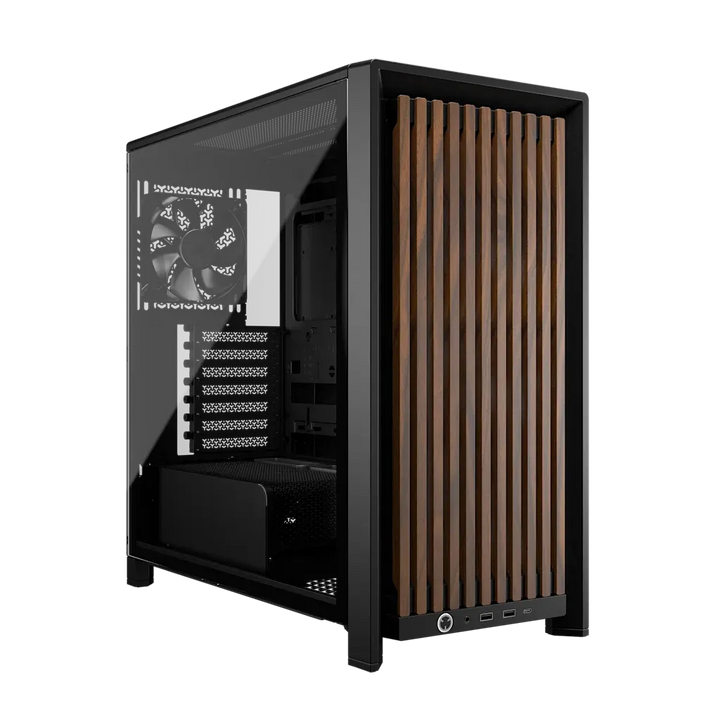Boîtier PC Corsair FRAME 4000D WOOD RS — conception modulaire