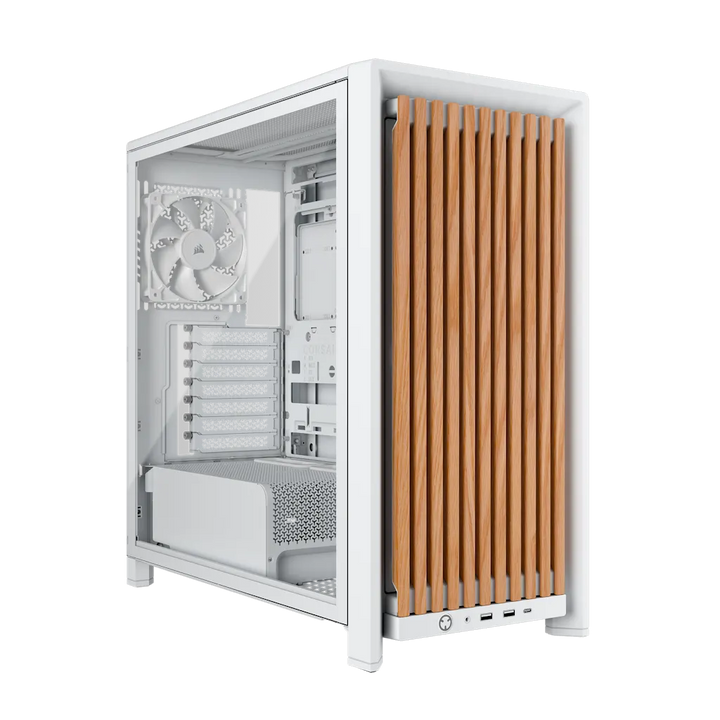 Boîtier PC Corsair FRAME 4000D WOOD RS — conception modulaire