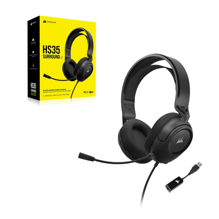 Casque d’écoute Corsair HS35 SURROUND v2 Multiplatform