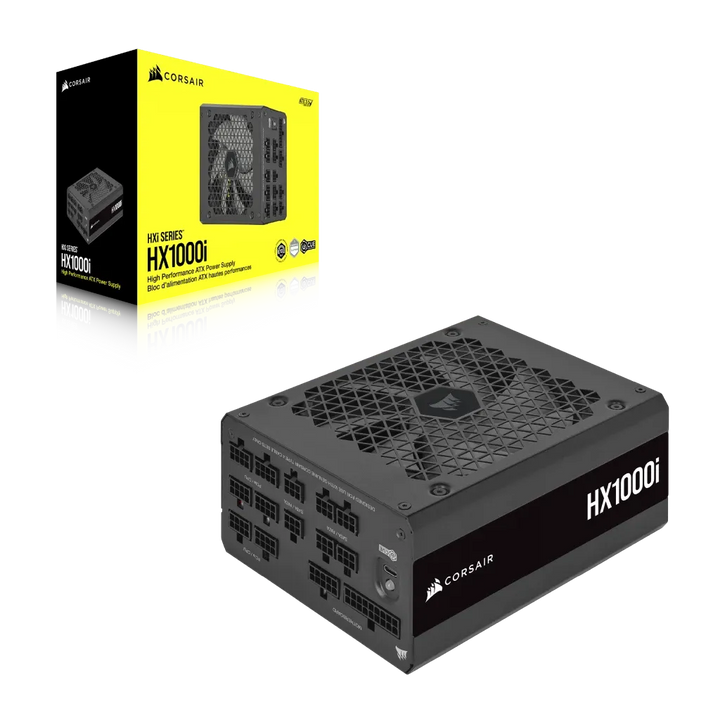 Bloc d’alimentation Corsair HX1000i Fully — conception modulaire
