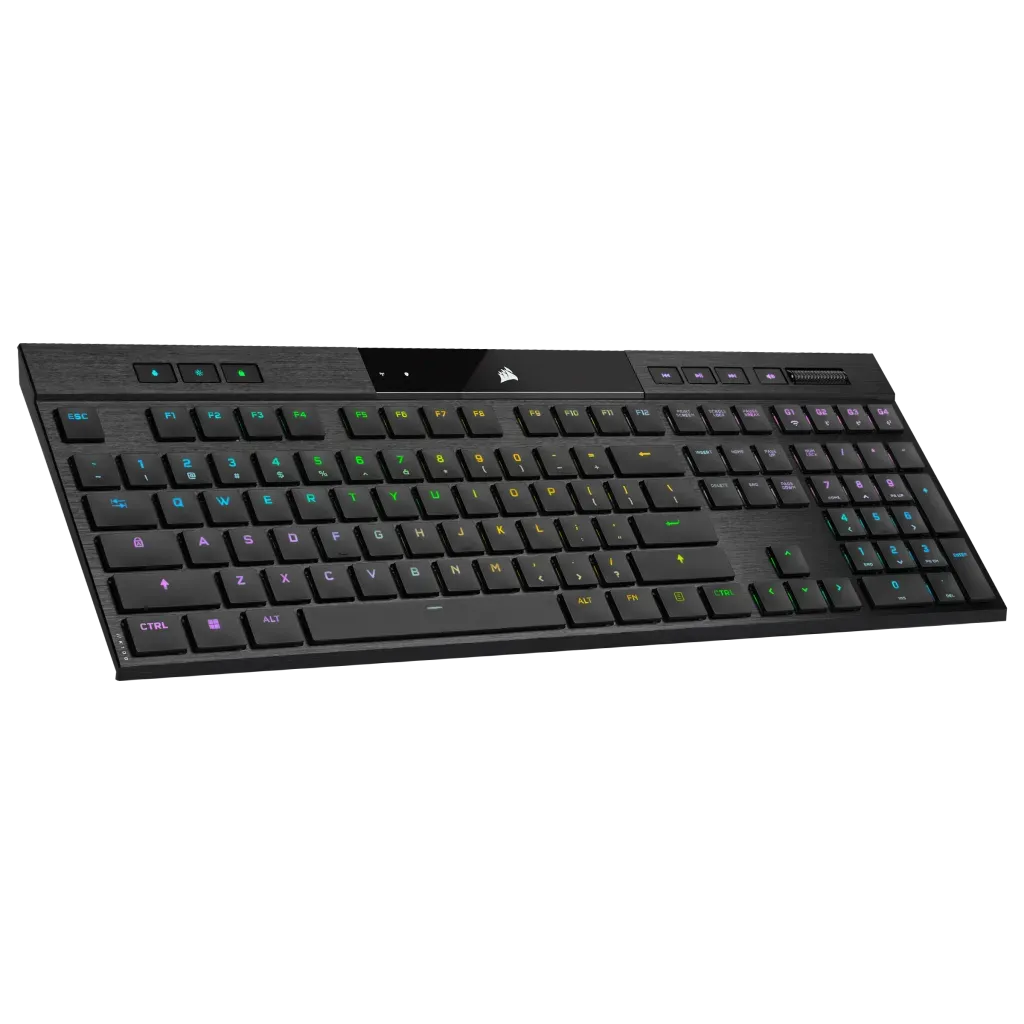 Corsair K100 AIR Wireless RGB Ultra-Thin Mechanical Gaming Keyboard CHERRY MX Black