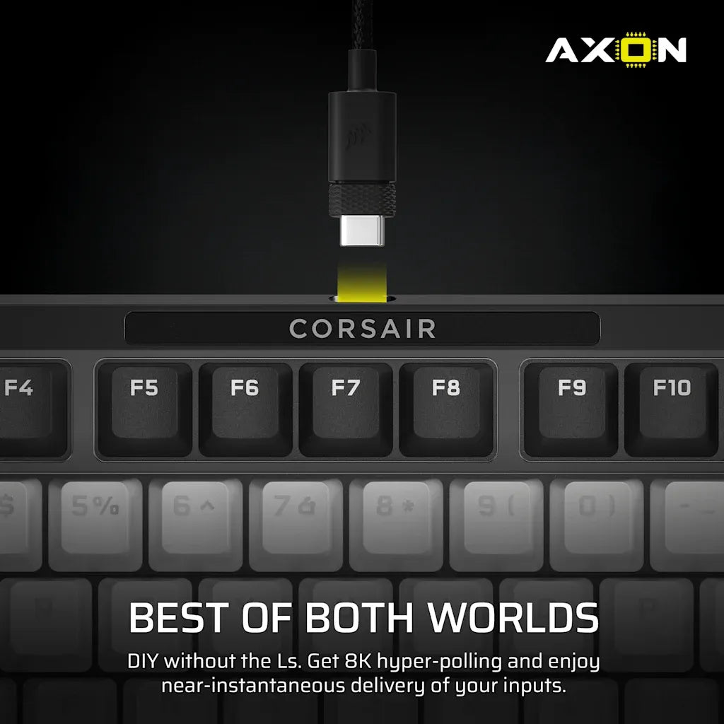 Corsair MAKR PRO 75 Hall Effect DIY Keyboard Black