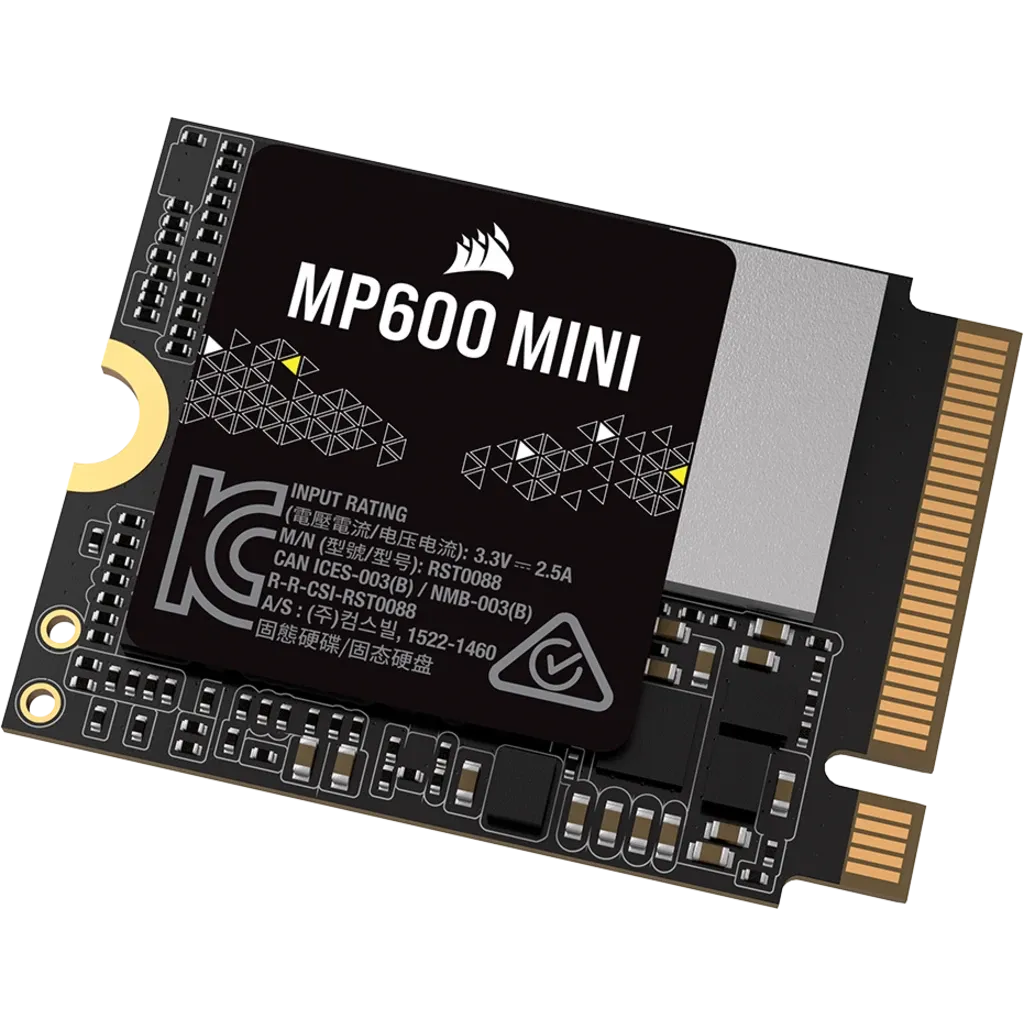 Corsair MP600 MINI 1TB PCIe Gen4 x4 NVMe M.2 2230 SSD