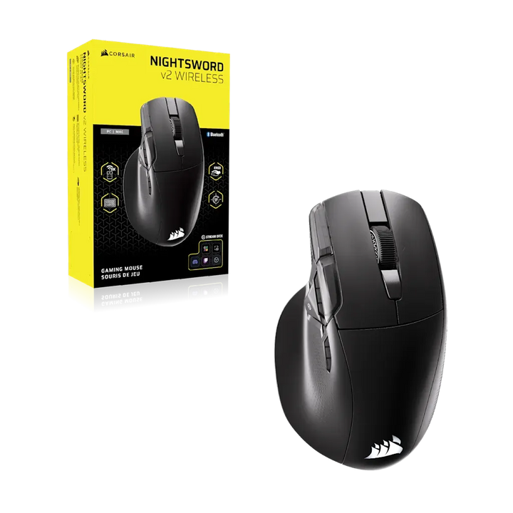 Souris Corsair NIGHTSWORD v2 sans fil SD Stream Deck