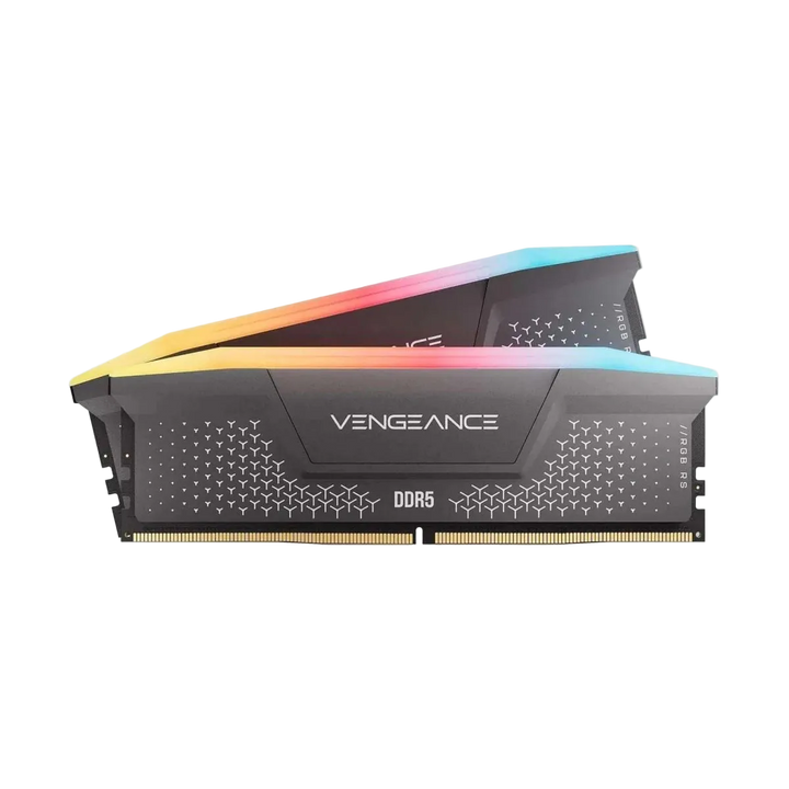 Mémoire RAM CORSAIR Vengeance RGB RS DDR5 RAM 16 Go 2x8GB 6000 MHz CL36 — DDR5