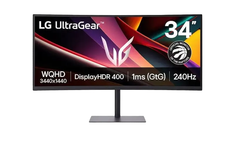 LG UltraGear G6 34-Inch 240Hz WQHD Gaming Monitor - OPCbleu