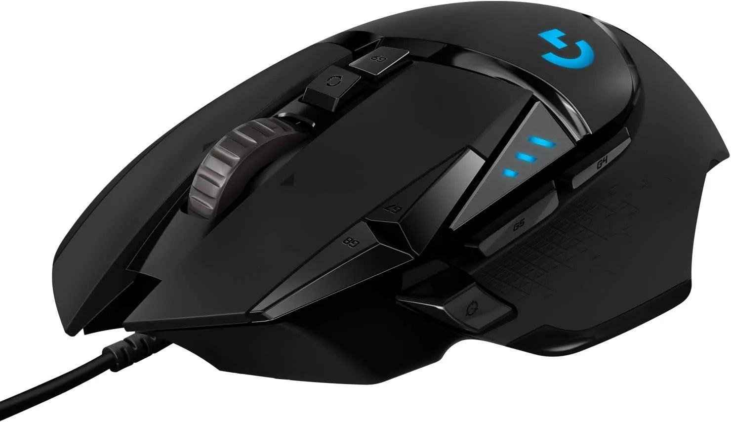 Logitech G502 Hero Wired Gaming Mouse 25K DPI 11 Buttons Black