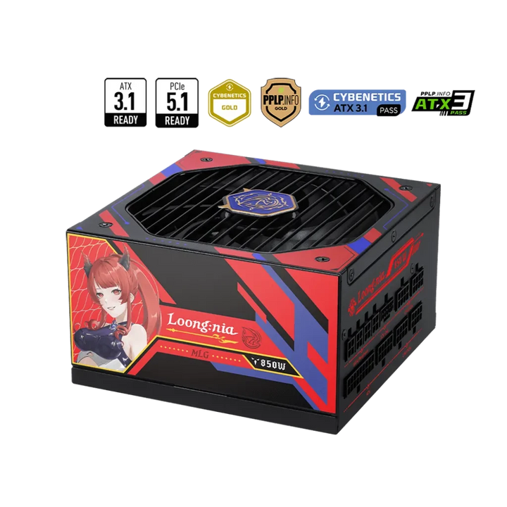 Bloc d’alimentation MSI A850GLS MLG Edition 850 W 80 PLUS Gold