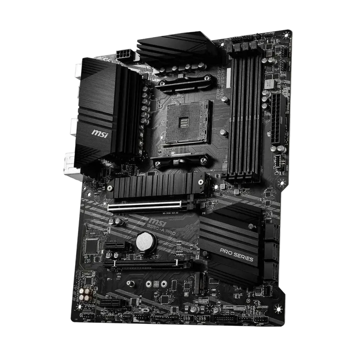 Carte Mère MSI B550-A PRO ProSeries AMD AM4 ATX – Noir