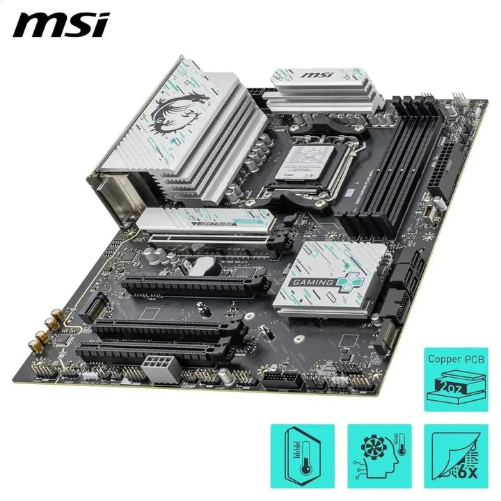 Carte Mère Gaming MSI B850 Gaming Plus WiFi AM5 DDR5 ATX – Noir — DDR5