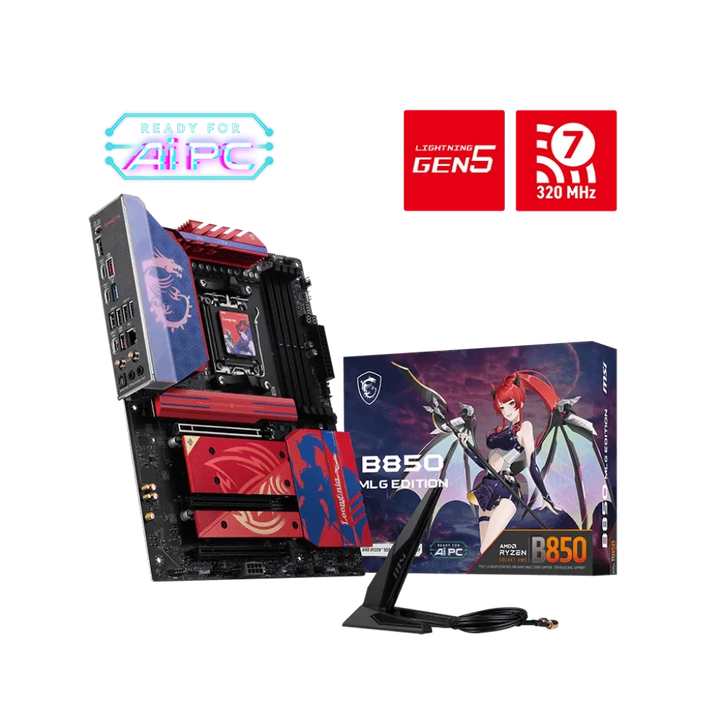 Carte mère gaming MSI B850 MLG EDITION