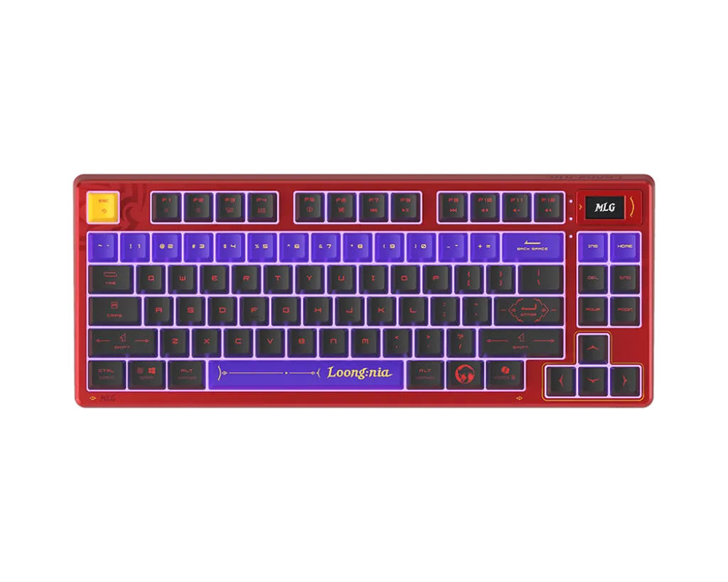 MSI FORGE TKL Wireless MLG Edition Mechanical Gaming Keyboard