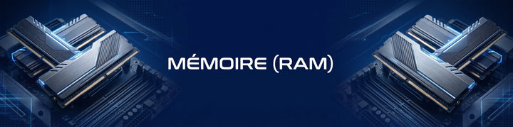 Bannière de collection Mémoire RAM - OPCBleu