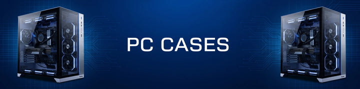 PC cases collection banner - OPCBleu
