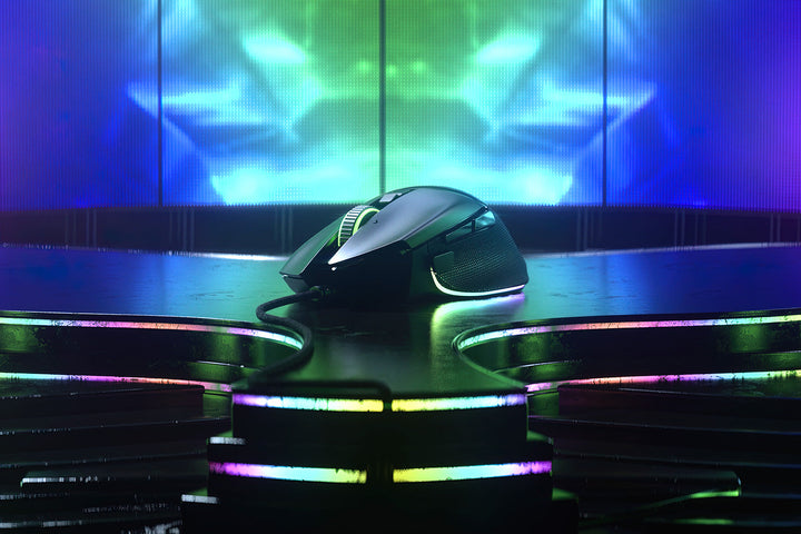 Souris gaming filaire Razer Basilisk V3 noire - vue officielle du produit