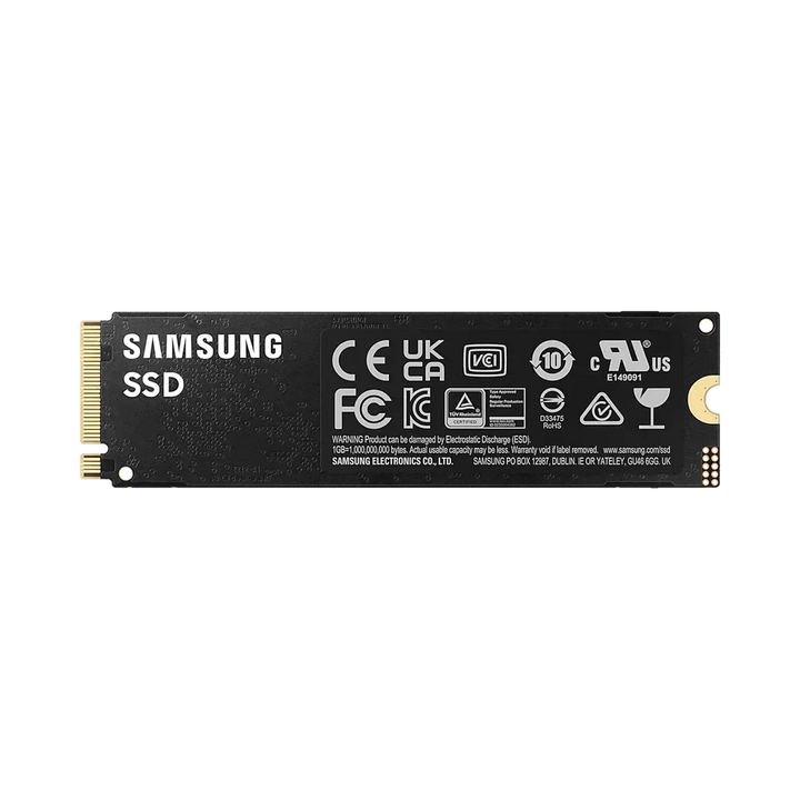 Samsung 990 PRO 1 To PCIe 4.0 NVMe M.2 SSD interne — format M.2; PCIe 4.0