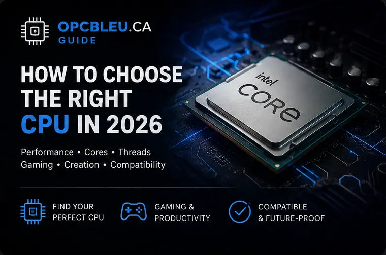 Comment choisir le bon processeur gaming en 2026