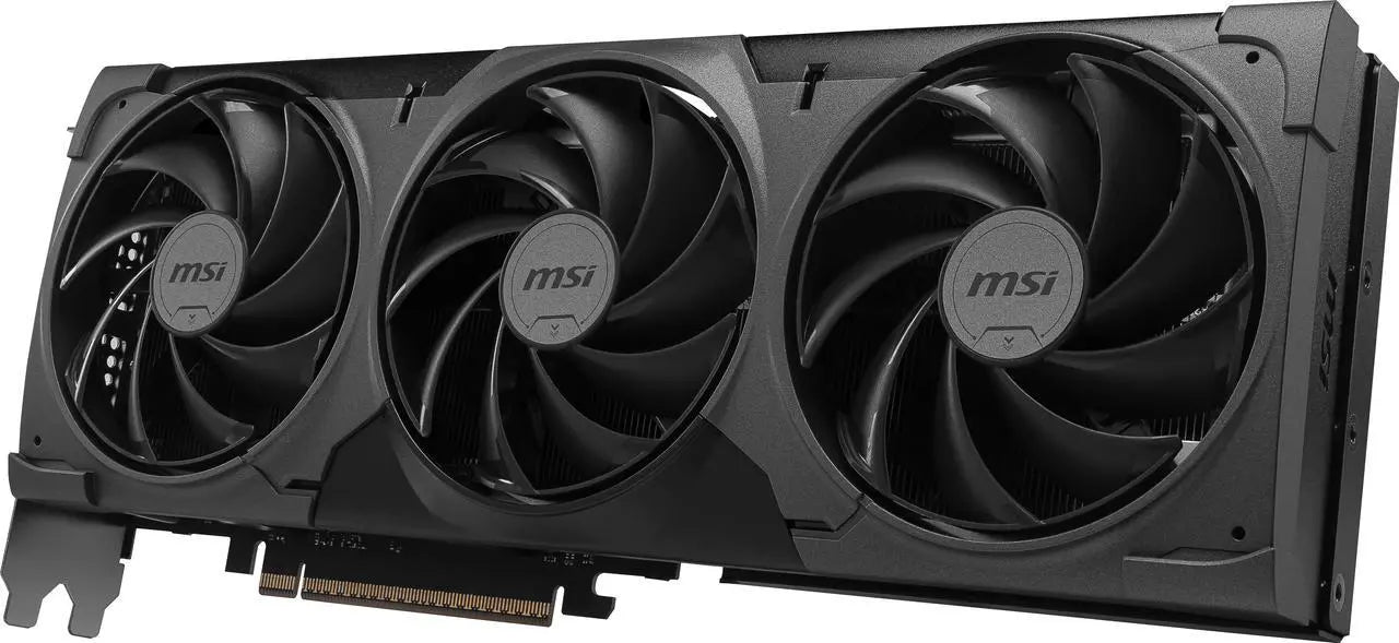MSI Ventus GeForce RTX 5070 Ti 16GB GDDR7 PCIe 5.0 Graphics Card Black