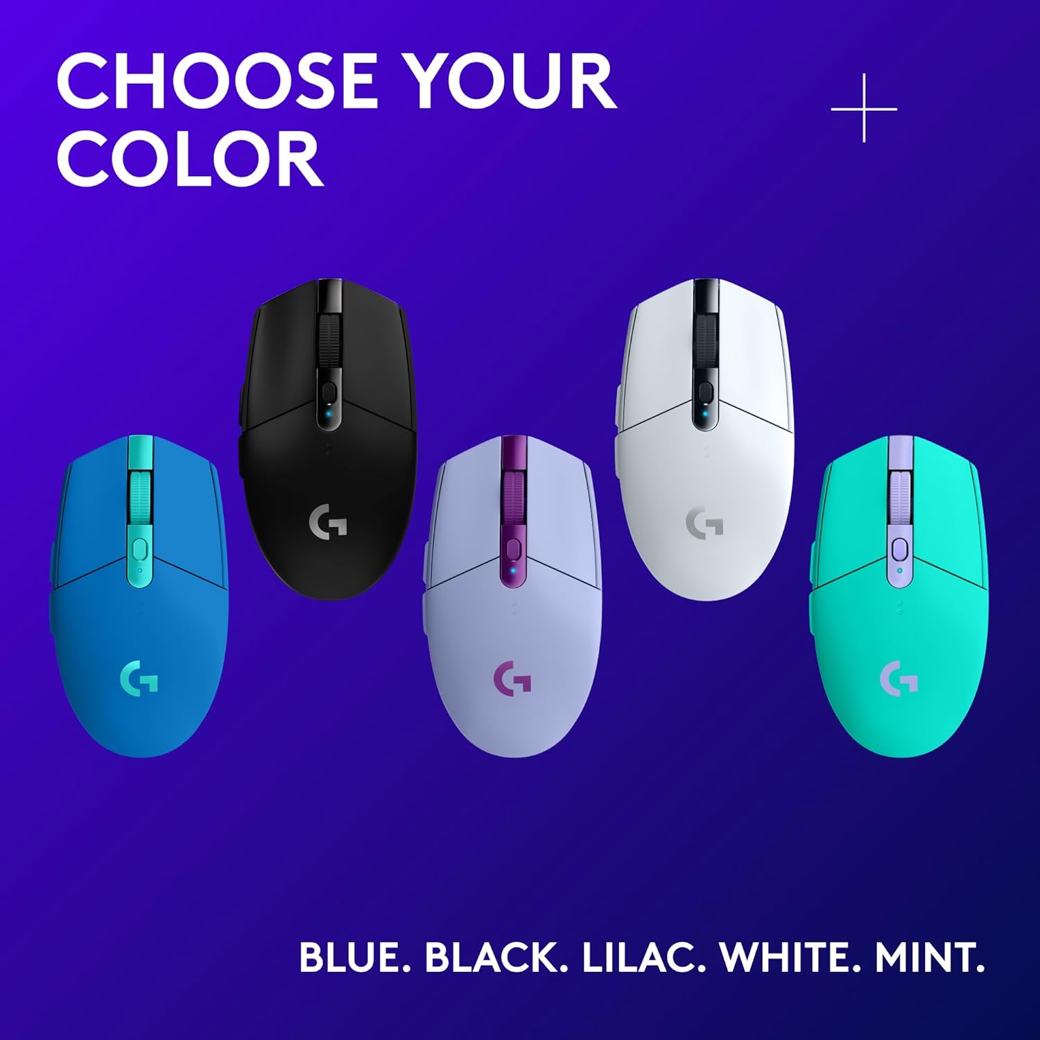 Logitech G G305 LIGHTSPEED Wireless Gaming Mouse HERO Sensor 12000 DPI