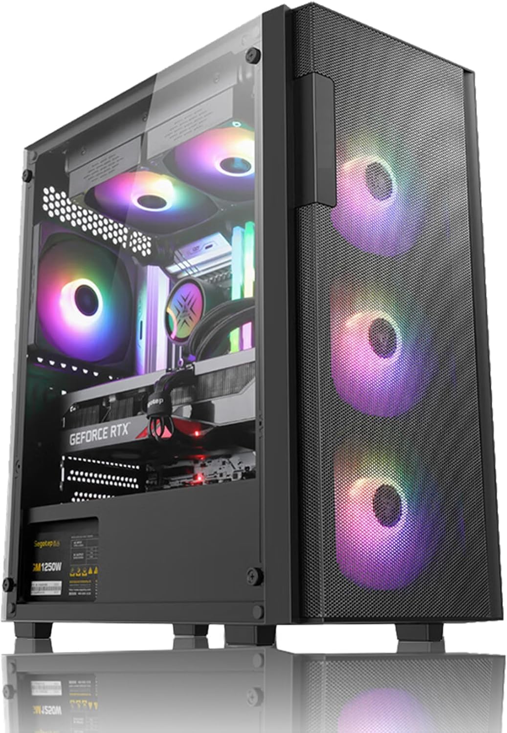TitanFusion Gaming PC Intel Core i5-14400F GeForce RTX 4060 Ti 1TB SSD 16GB RAM