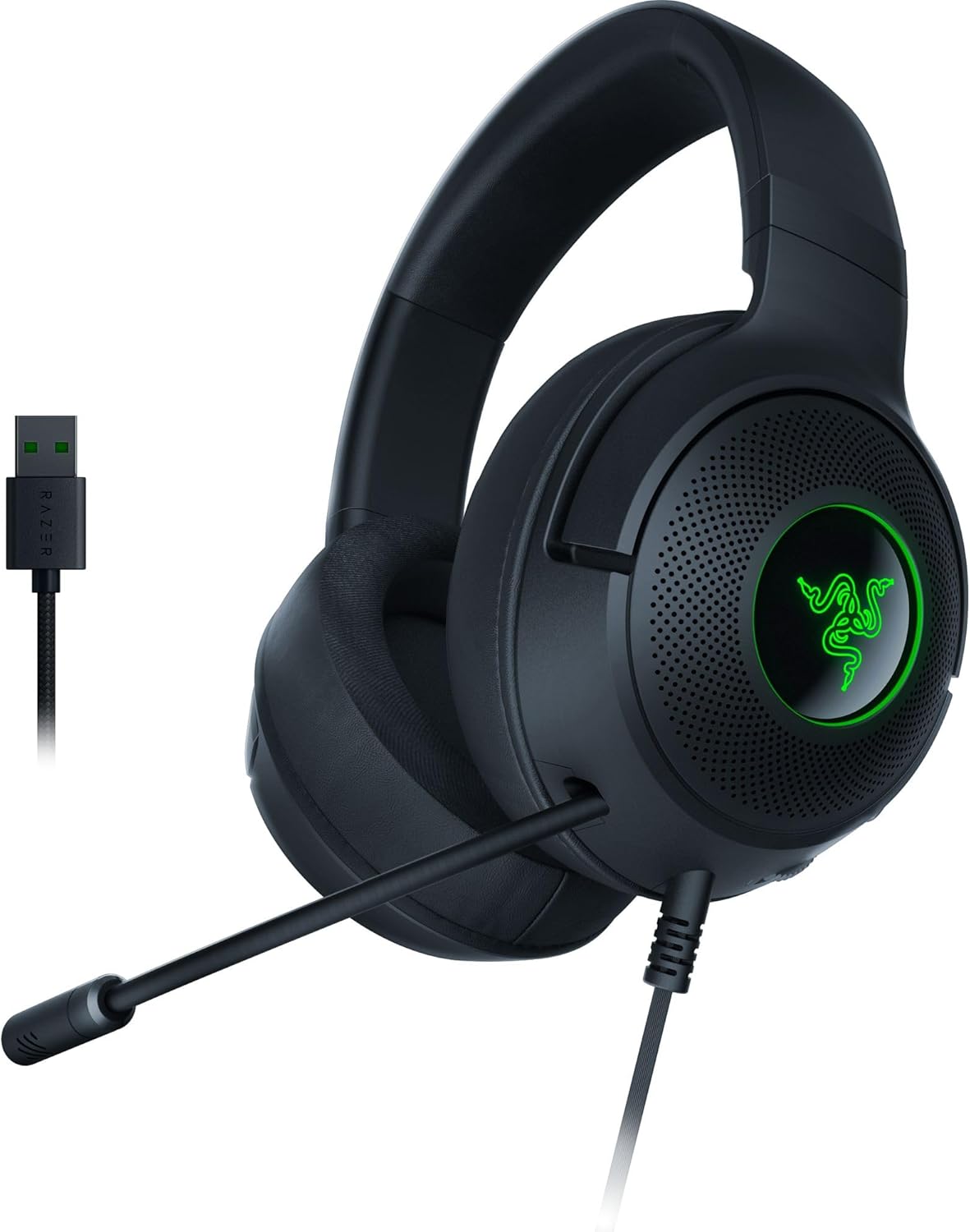 Razer Kraken V3 X Wired USB Gaming Headset 285g Black