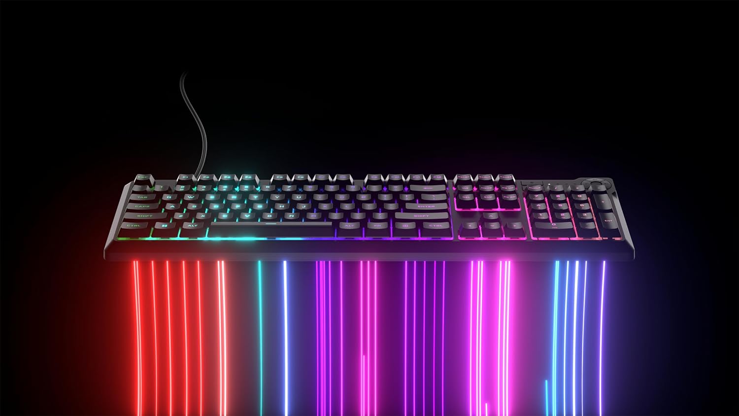 Corsair K55 CORE RGB Membrane Gaming Keyboard Ten-Zone Black