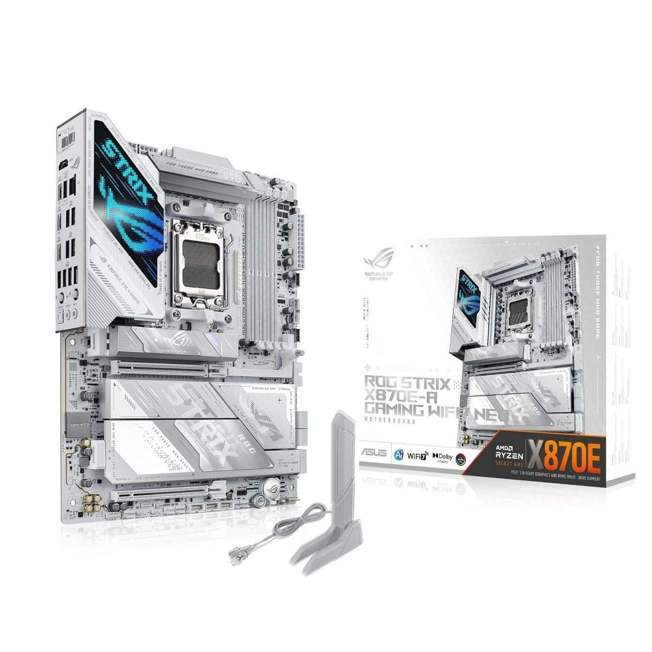 ASUS ROG Strix X870E-A Gaming WIFI7 NEO AMD ATX Motherboard 16+2+2 Power Stages - OPCbleu