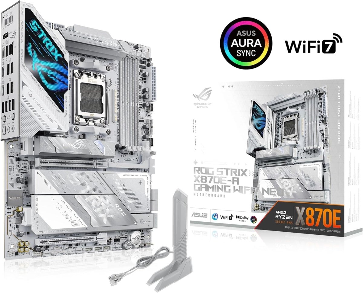 ASUS ROG Strix X870E-A Gaming WIFI7 NEO AMD ATX Motherboard 16+2+2 Power Stages - OPCbleu
