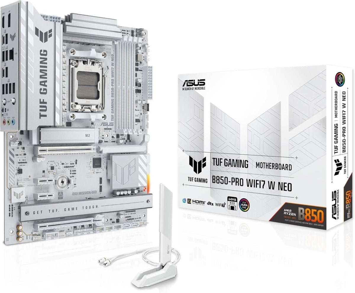 ASUS TUF Gaming B850-PRO WIFI7 W NEO AMD ATX Motherboard - OPCbleu