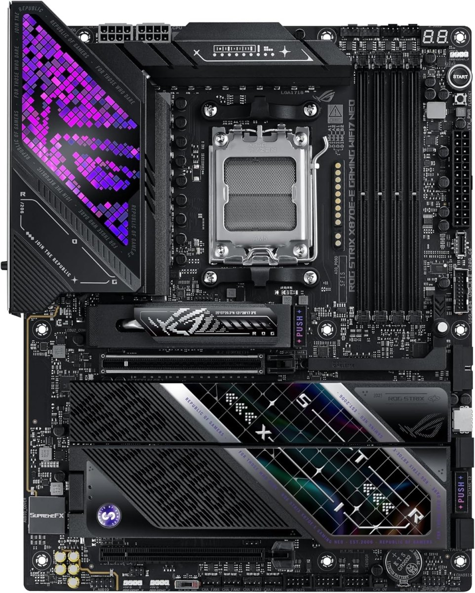 Asus ROG Strix X870E-E Motherboard 18+2+2 Power Stages WiFi 7 - OPCbleu