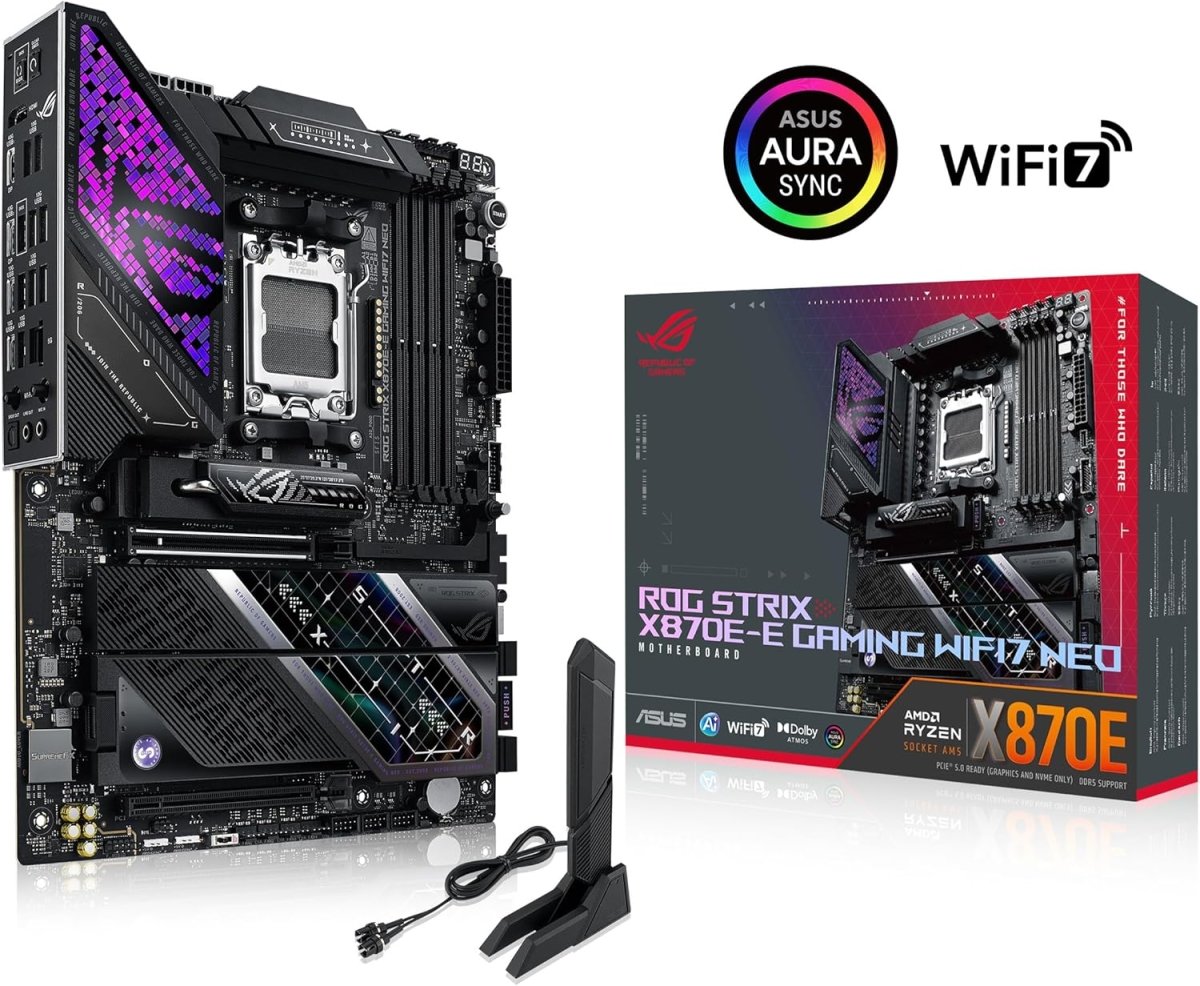 Asus ROG Strix X870E-E Motherboard 18+2+2 Power Stages WiFi 7 - OPCbleu