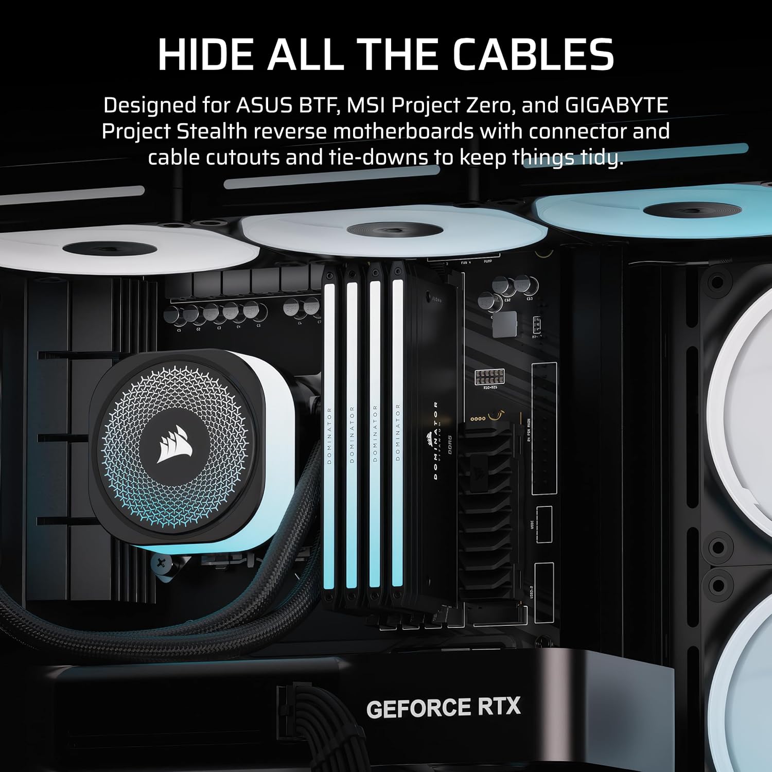 Corsair FRAME 4500X LX-R Mid-Tower PC Case Black - OPCbleu