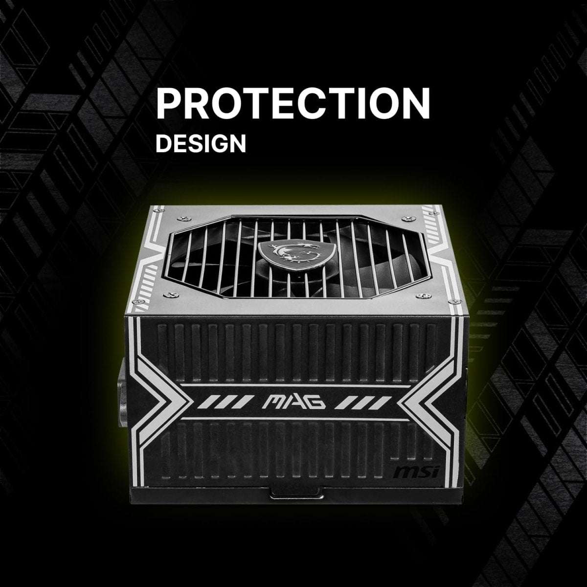 MSI MAG A750BN PCIE5 Non-Modular Gaming 750W Power Supply - OPCbleu