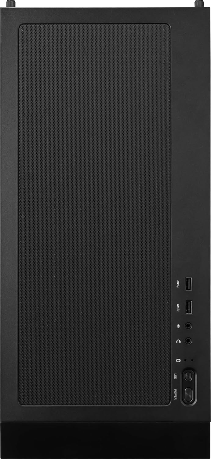 MSI MAG Forge 321R Airflow Mid-Tower PC Case Black - OPCbleu