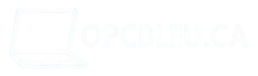 OPCBLEU.CA LOGO HEADER