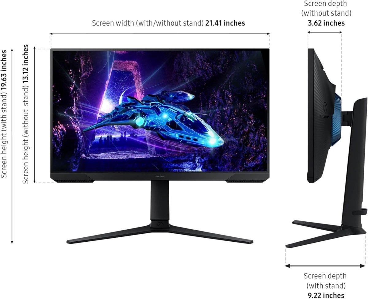 Samsung Odyssey G3 Gaming Monitor FHD 1ms Response Time AMD FreeSync - OPCbleu